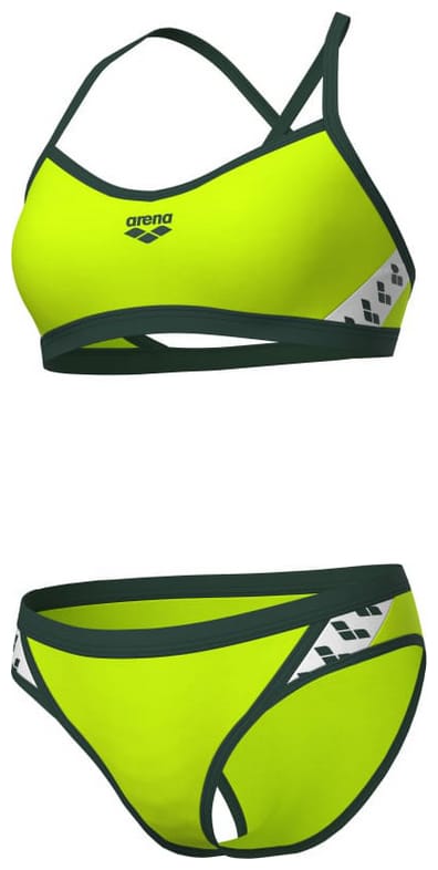Купальник роздільний для жінок Arena ICONS BIKINI CROSS BACK SOLID — фото 2