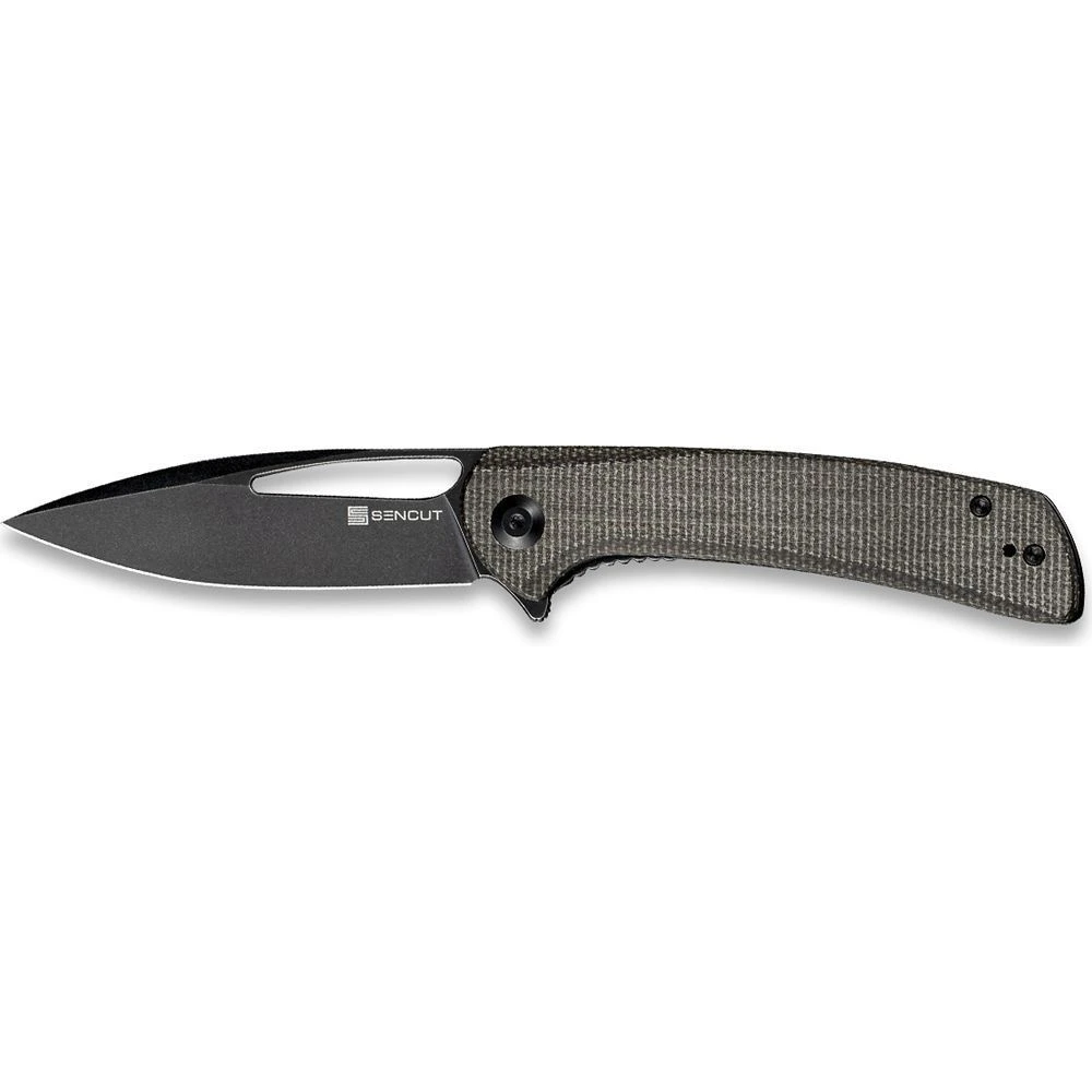 Ніж складаний туристичний Sencut Honoris, (8.8 см) 9Cr18MoV / Micarta сірий — фото 7