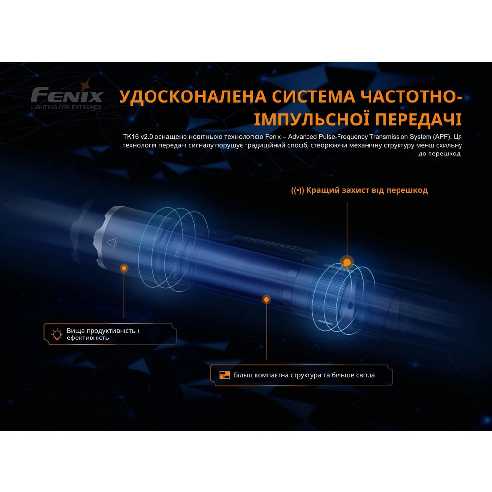 Ліхтар ручний Fenix TK16 V2.0 — фото 12