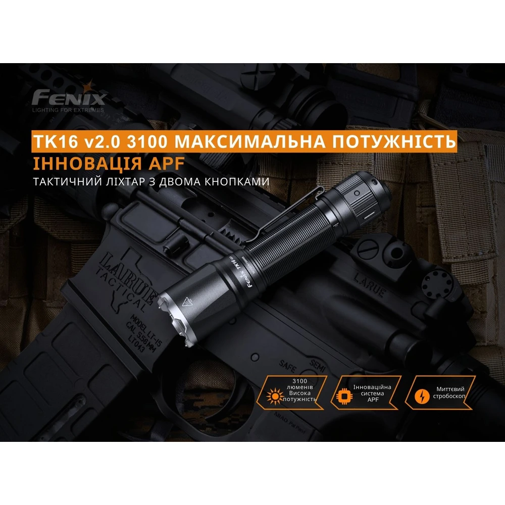 Ліхтар ручний Fenix TK16 V2.0 — фото 6