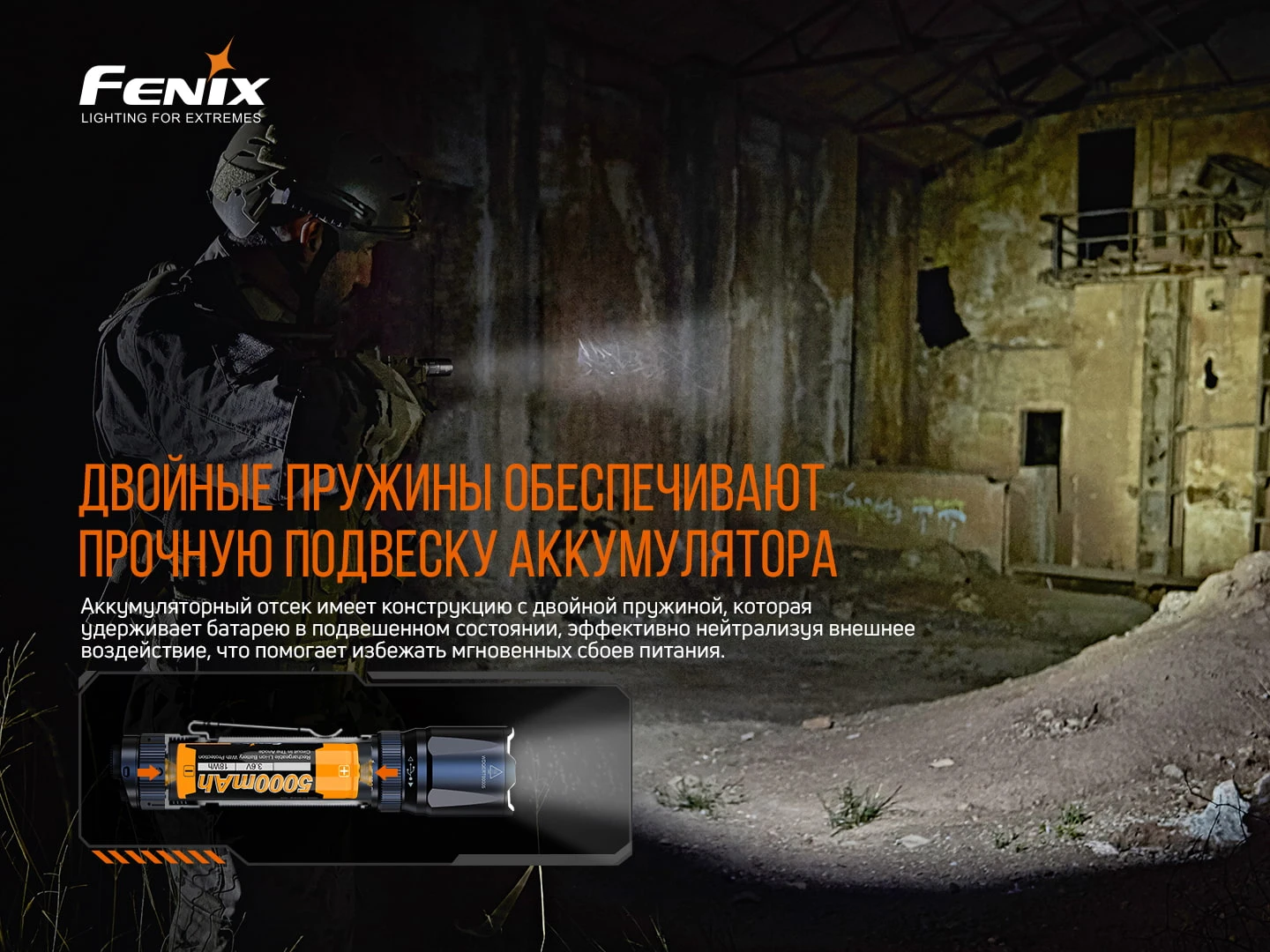 Ліхтар ручний Fenix TK20R V2.0 — фото 19