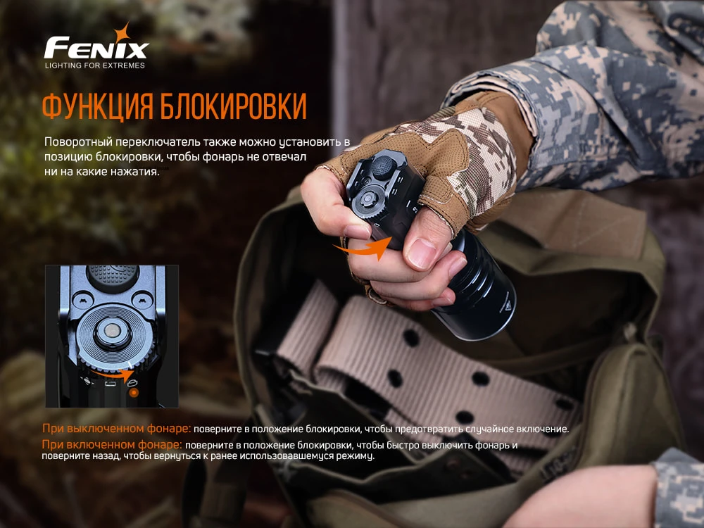 Ліхтар ручний Fenix TK35UE V2.0 — фото 13