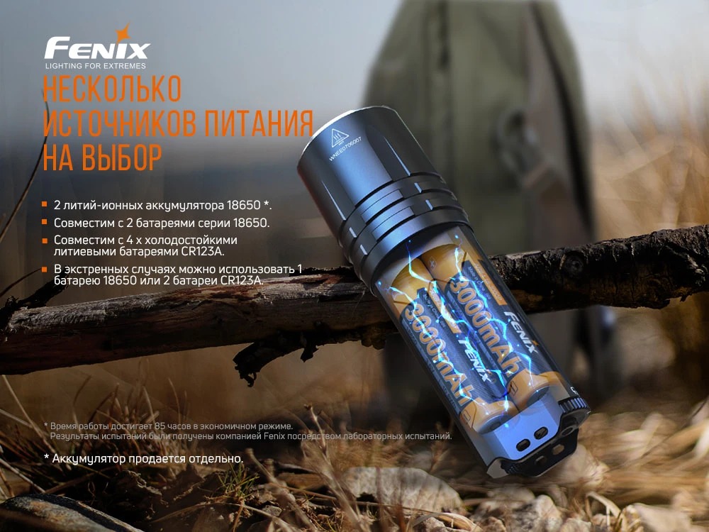 Ліхтар ручний Fenix TK35UE V2.0 — фото 15