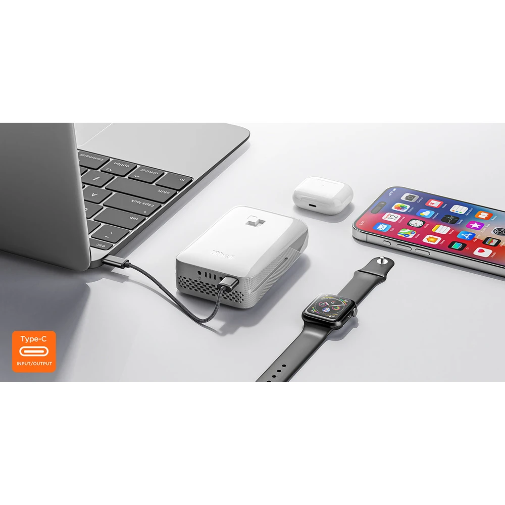 Акумуляторний кущоріз Litheli, живлення від павербанку (УМБ Litheli Power Bank 10000 mAh, 45 W, 2А в комплекті) — фото 7