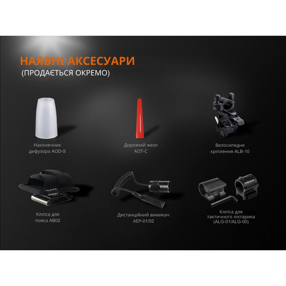 Ліхтар ручний Fenix UC35 V20 CREE XP-L HI V3 — фото 14