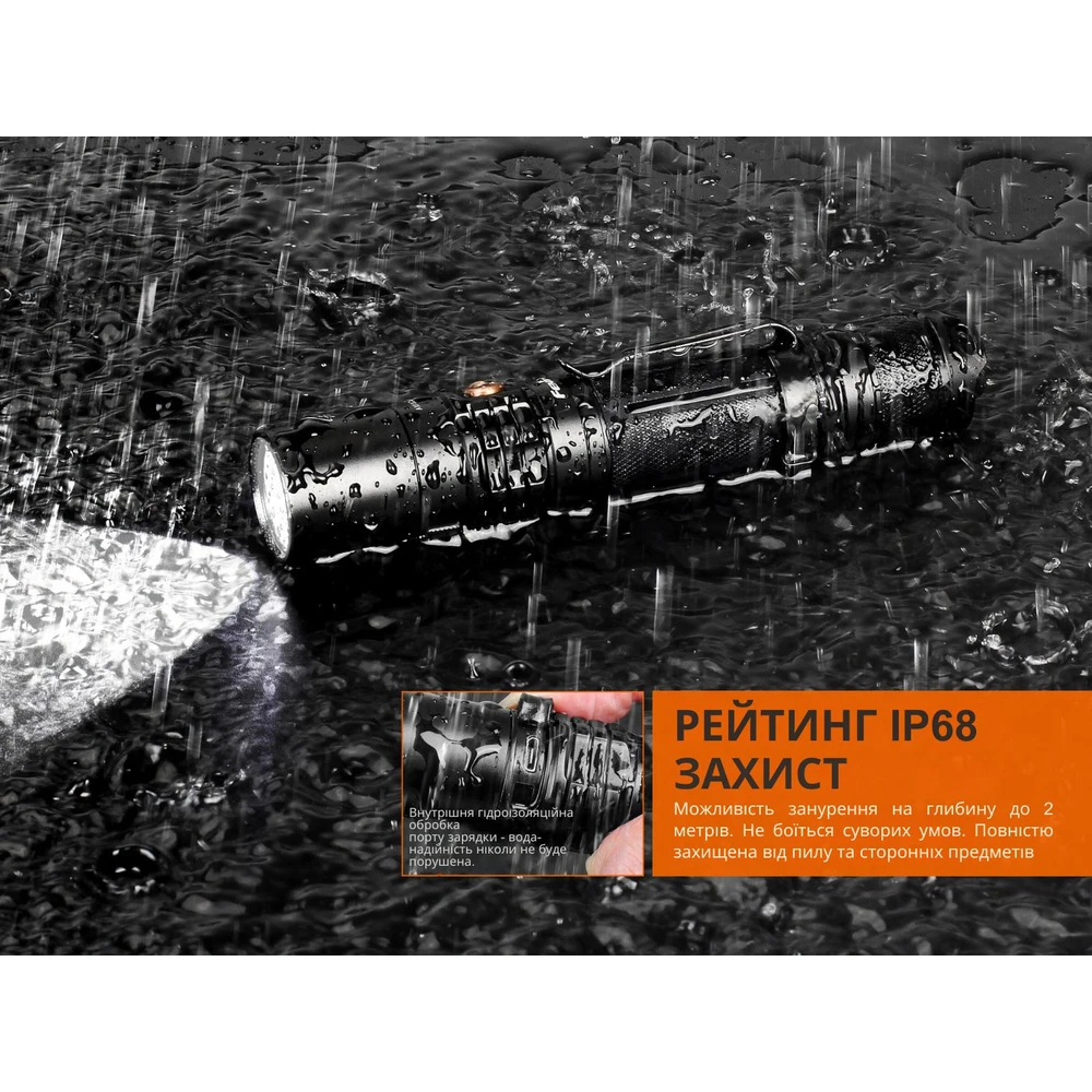 Ліхтар ручний Fenix UC35 V20 CREE XP-L HI V3 — фото 15