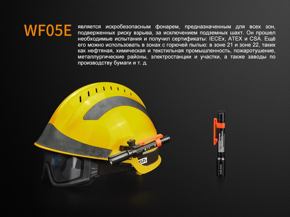 Ліхтар ручний Fenix WF05E — фото 7