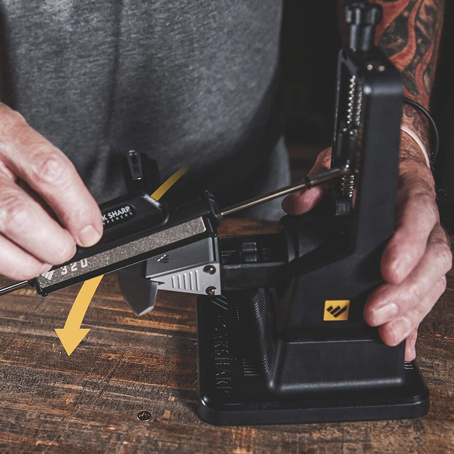 Work Sharp Точилка механічна The Precision Adjust Knife Sharpener, WSBCHPAJ-I — фото 3