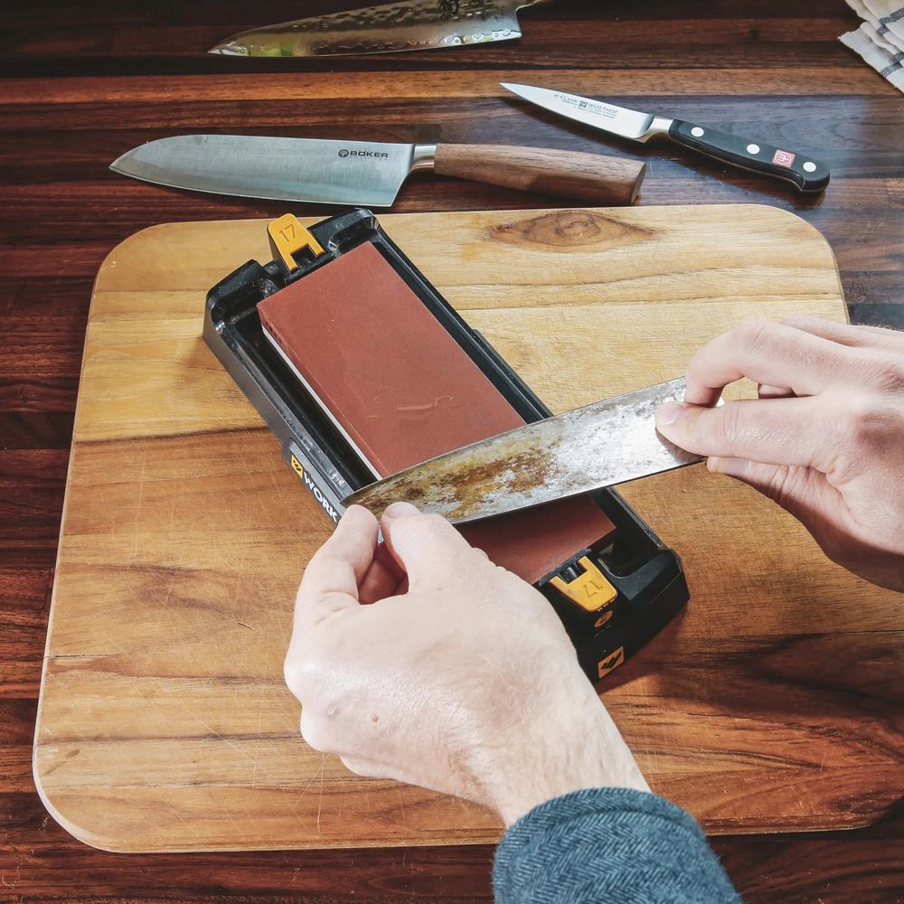 Work Sharp Точилка механічна Benchtop Whetstone Sharpener WSBCHWHT-I — фото 18