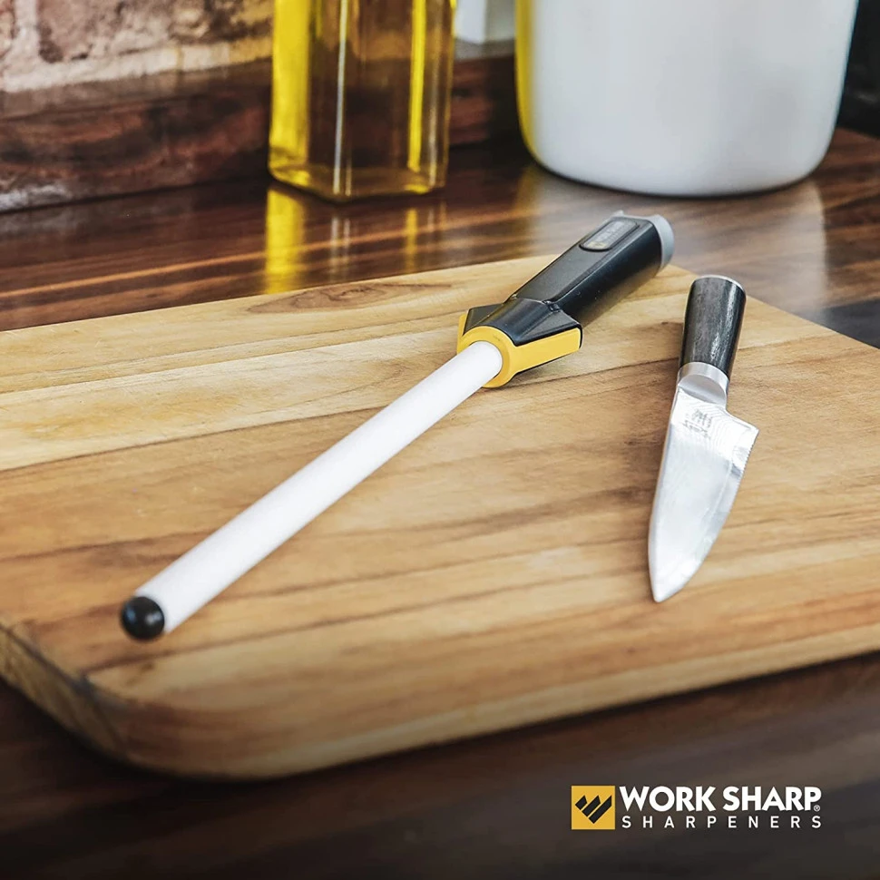 Work Sharp Керамічний мусат Ceramic Kitchen Honing Rod WSKTNCHR-I — фото 2
