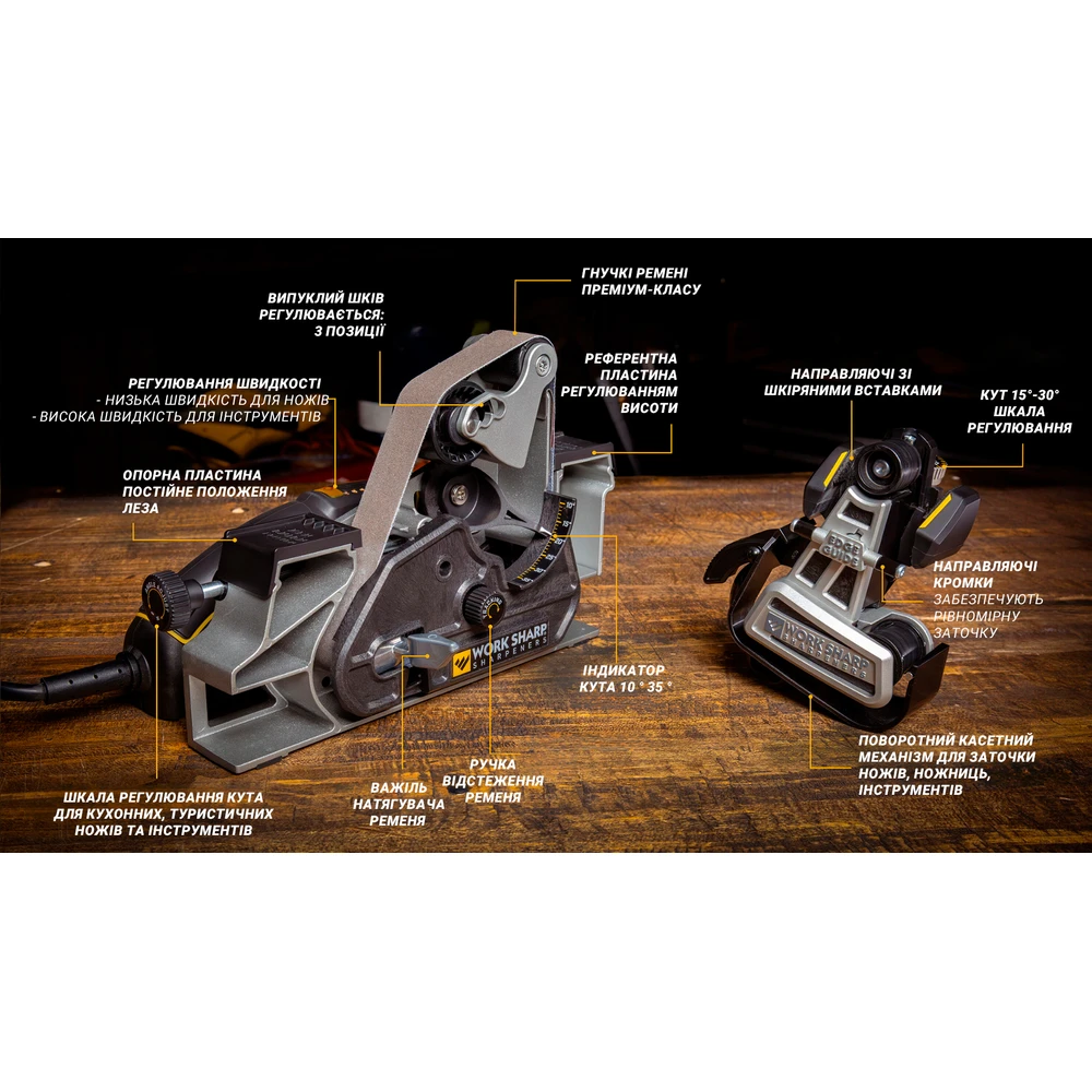 Точилка електрична KTS Work Sharp Ken Onion Edition MK.2 ELITE — фото 30