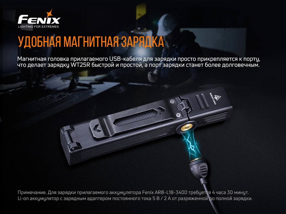 Ліхтар ручний Fenix WT25R — фото 13