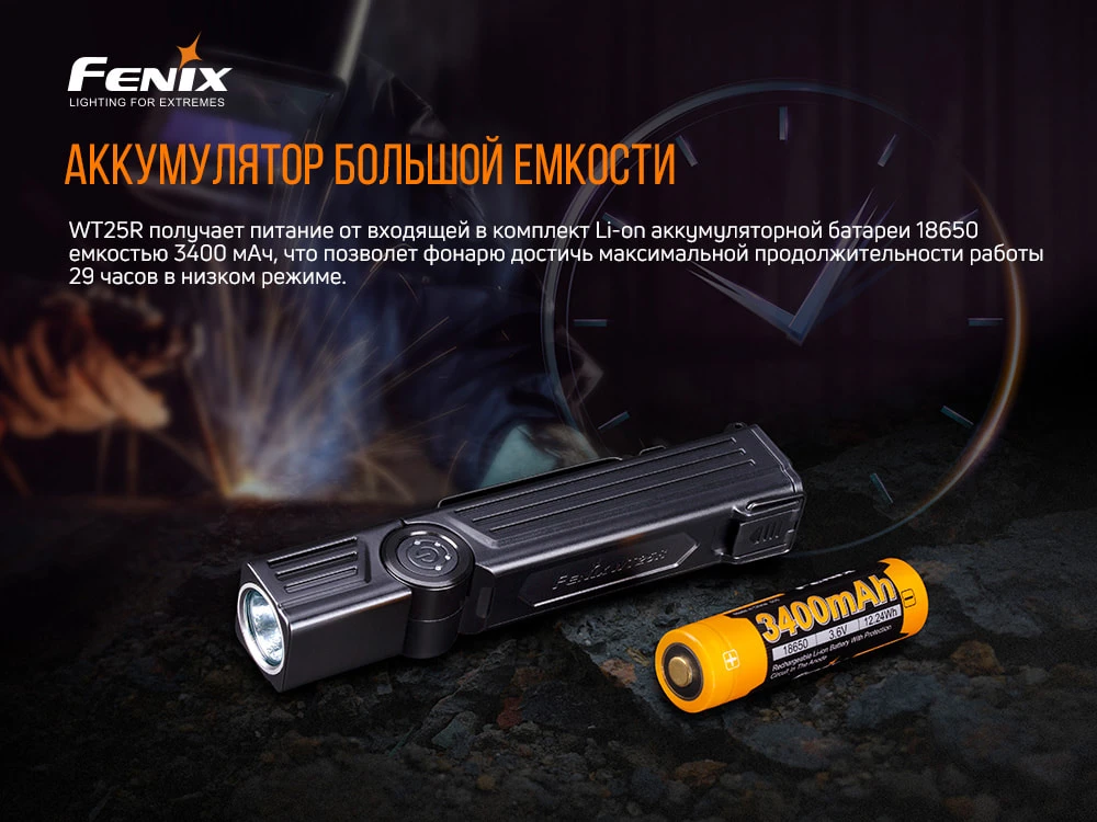 Ліхтар ручний Fenix WT25R — фото 14