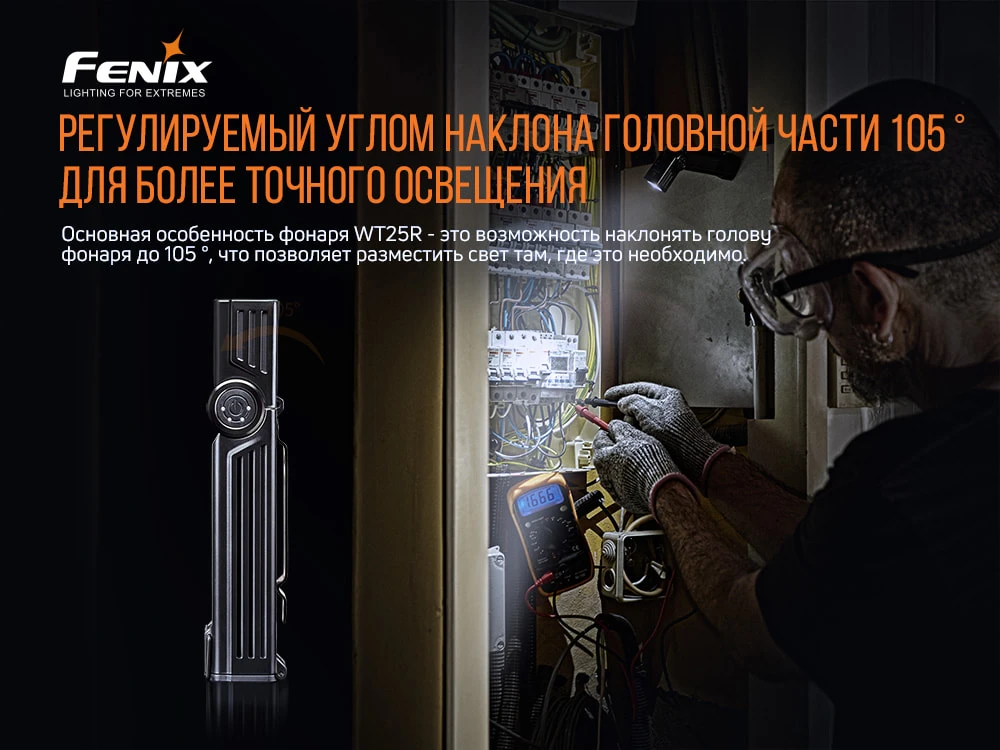 Ліхтар ручний Fenix WT25R — фото 9