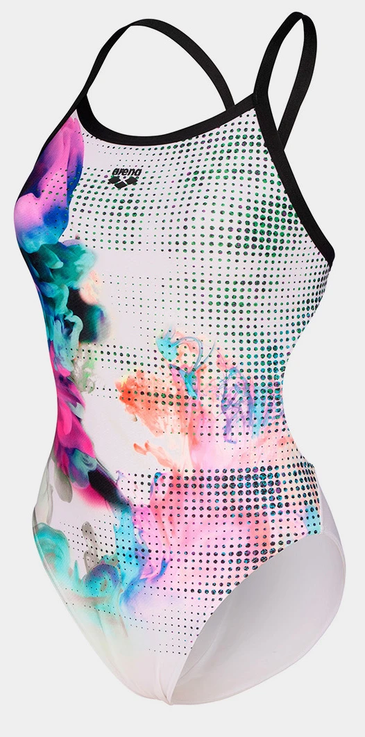 Купальник закритий для жінок Arena AIRBRUSH SWIMSUIT CHALLENGE BA — фото 1