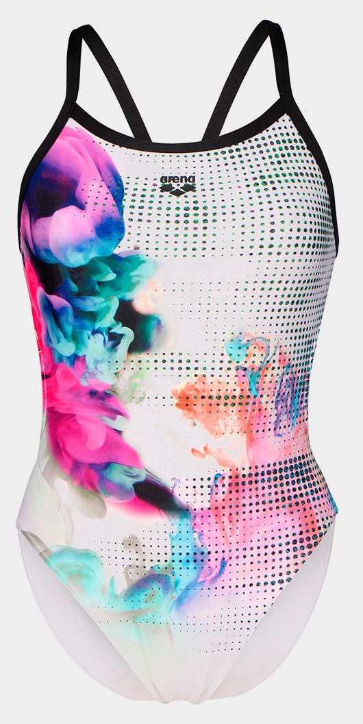 Купальник закритий для жінок Arena AIRBRUSH SWIMSUIT CHALLENGE BA — фото 4