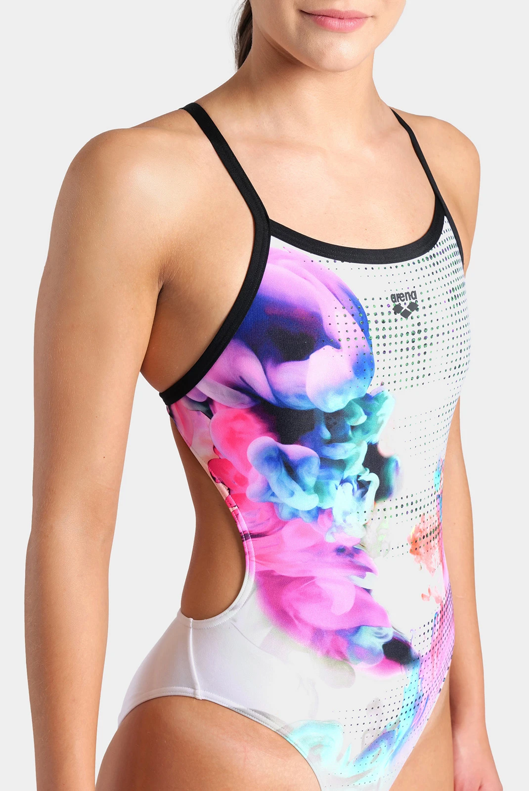 Купальник закритий для жінок Arena AIRBRUSH SWIMSUIT CHALLENGE BA — фото 7