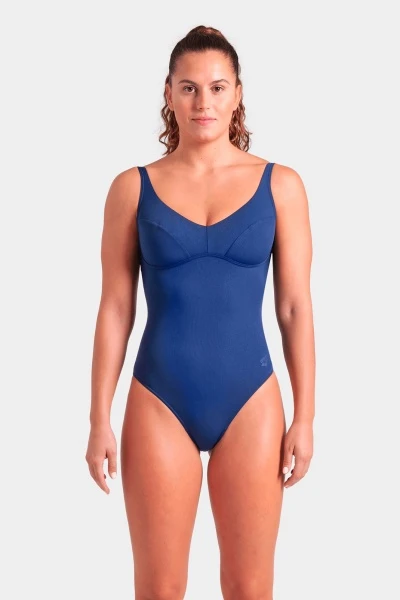 Купальник закритий для жінок Arena SWIMSUIT VICTORIA U BACK SOLID — фото 1