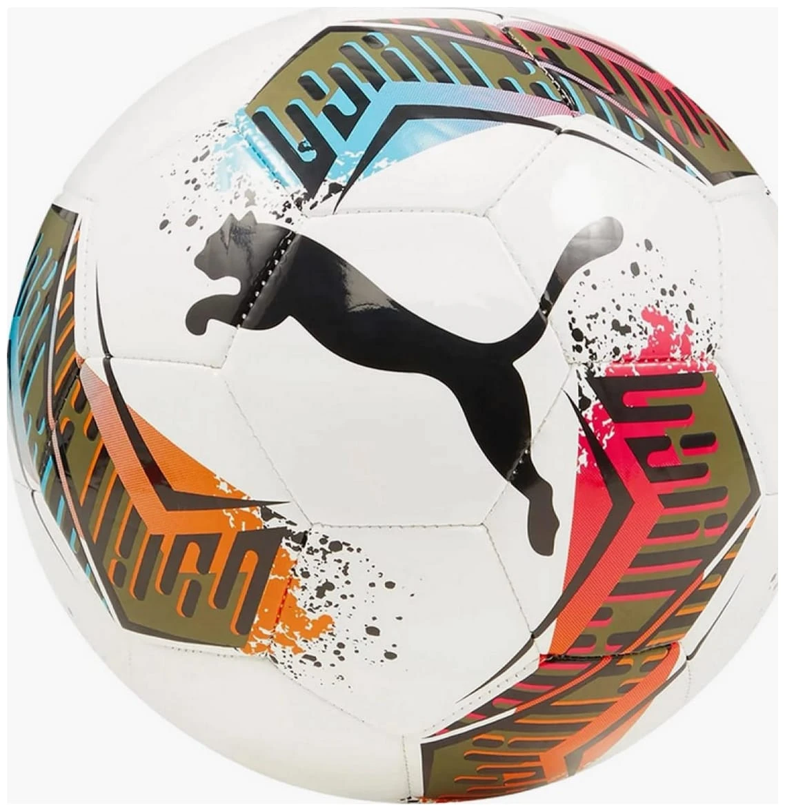 Футбольний м'яч Puma М'яч Футбольний Puma Futsal 3 Ms Білий, Помаранчевий Уні 4 (084344-01) — фото 1