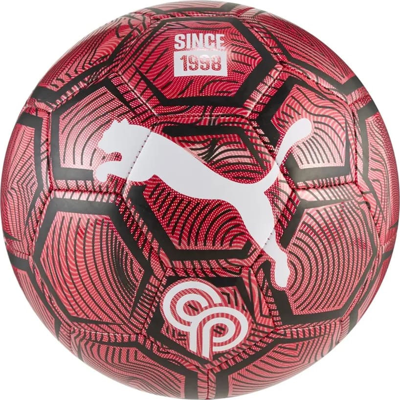 Футбольний м'яч Puma Cp Never Stop Graphic Ball 4 Bordo (084849-01) — фото 1