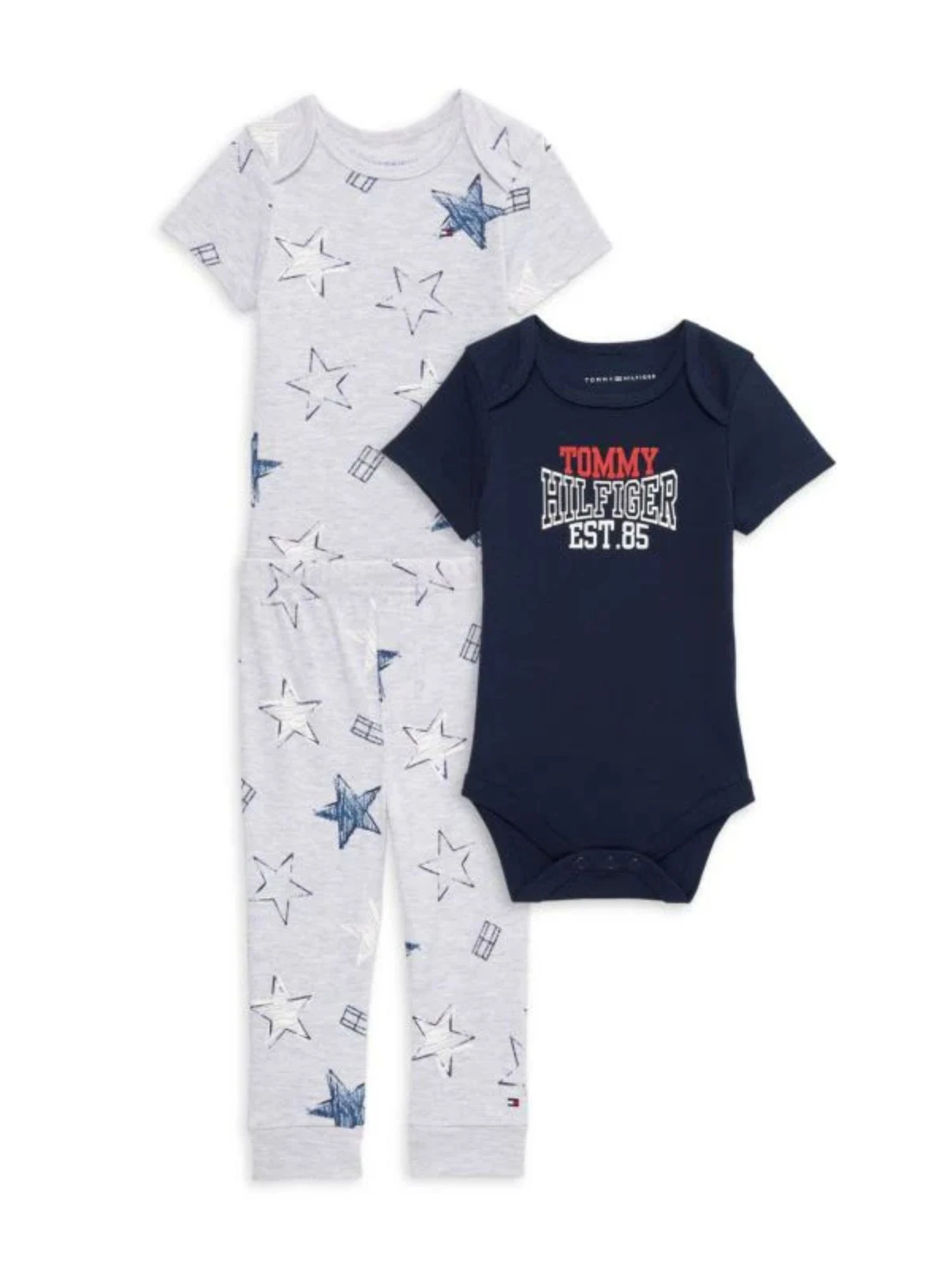 Дитячий комплект Tommy Hilfiger 2 боді та штани 1159819930 — фото 1