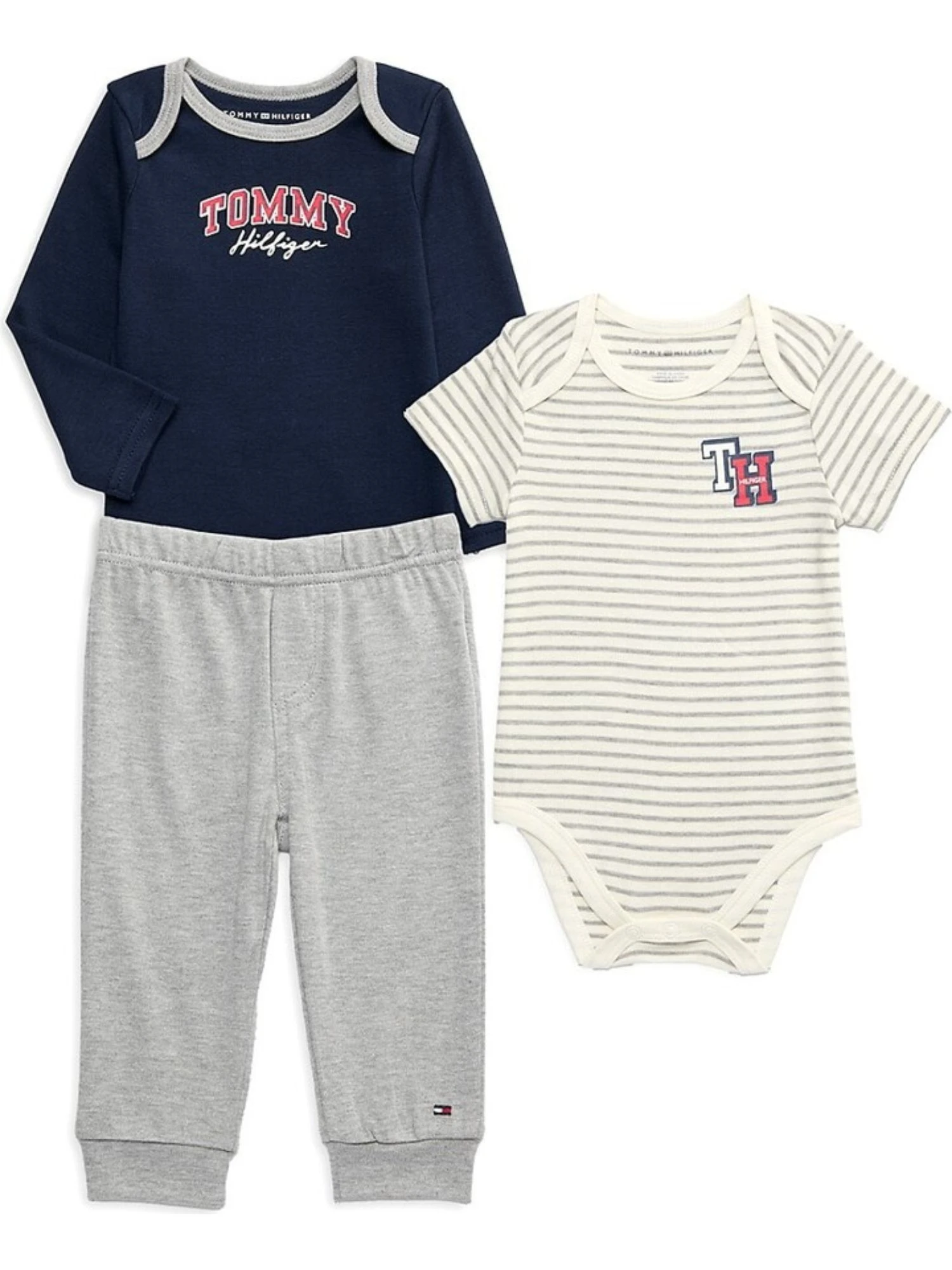 Дитячий комплект Tommy Hilfiger 2 боді та штани джоггери 1159823167 — фото 1