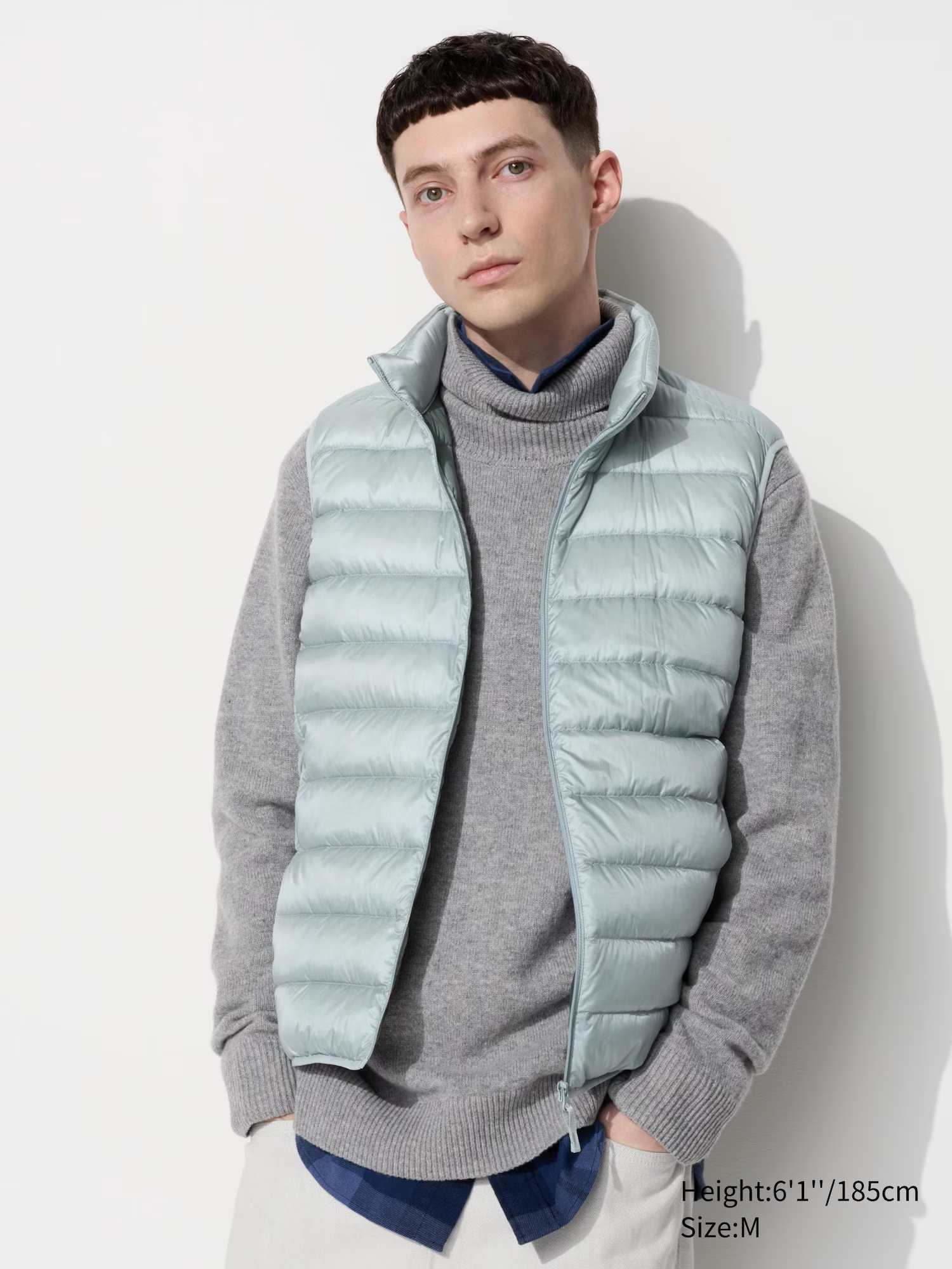Ультралегкий пуховий жилет Uniqlo на блискавці 1159828556 — фото 1