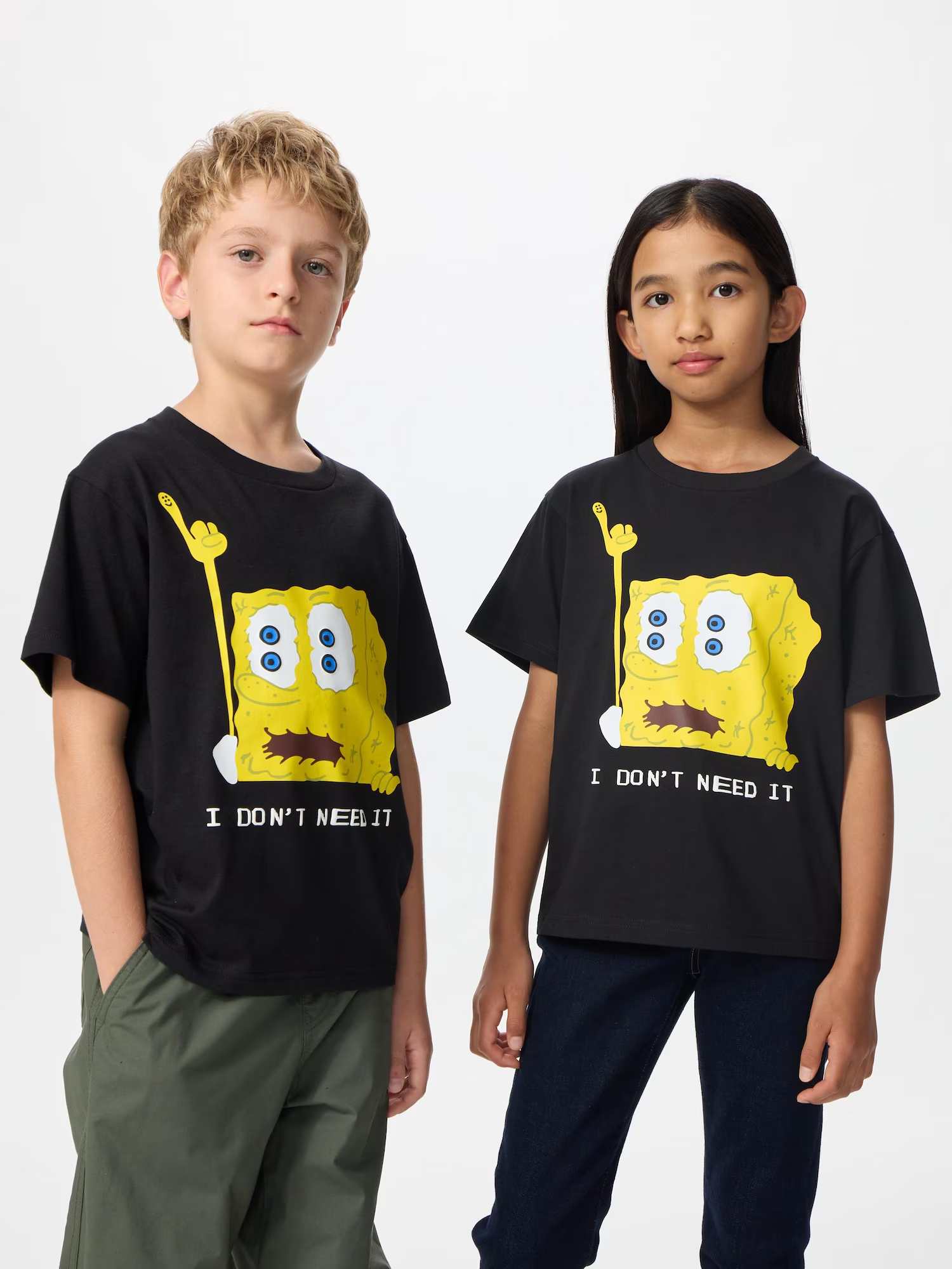Футболка Uniqlo з принтом SpongeBob SquarePants 1159829994 — фото 1