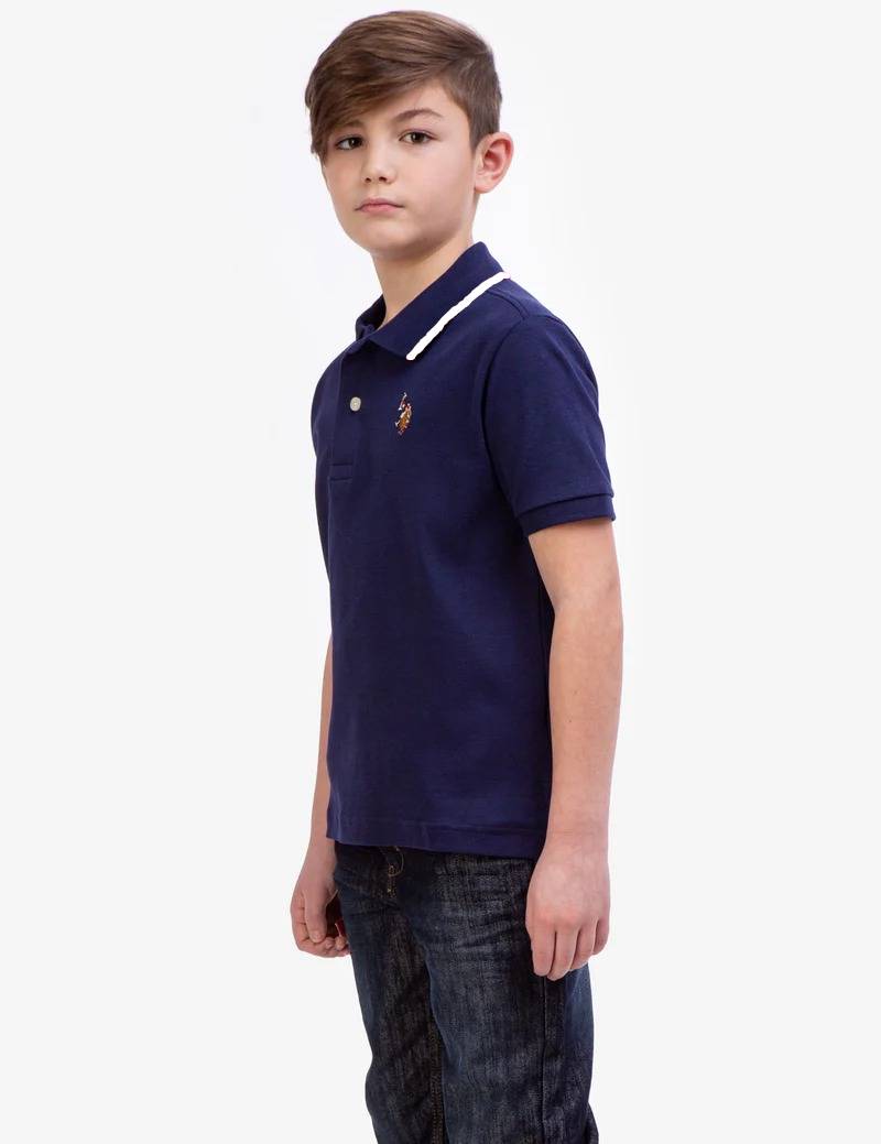 Дитяча футболка-поло US Polo Assn з логотипом 1159832123 — фото 4