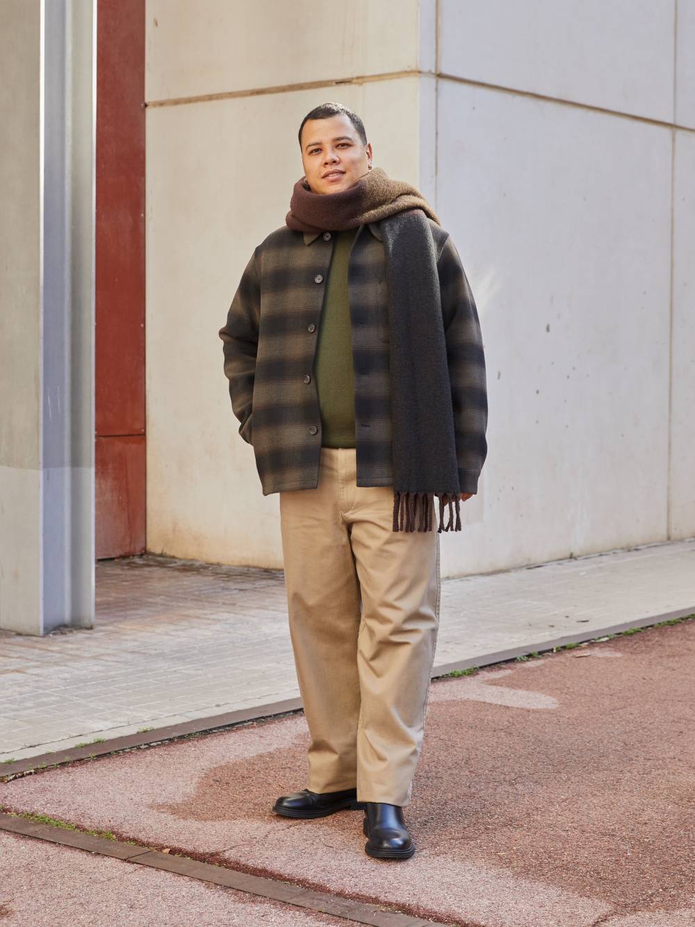 Куртка-сорочка в клітинку UNIQLO на гудзиках 1159833048 — фото 8