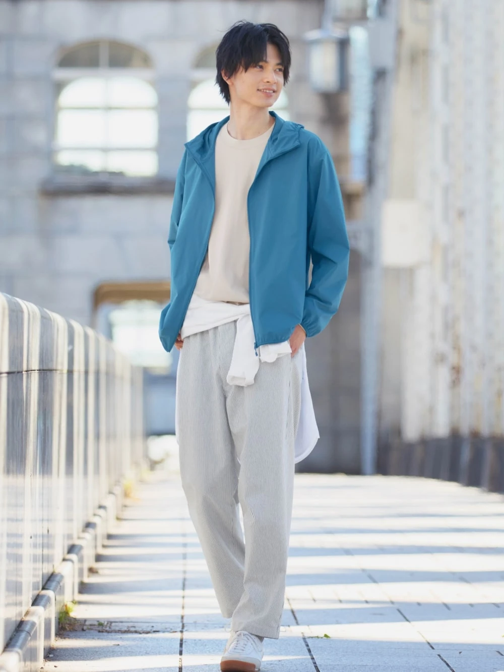 Вітровка із захистом від ультрафіолету Uniqlo легка куртка UV Protection 1159839973 — фото 5