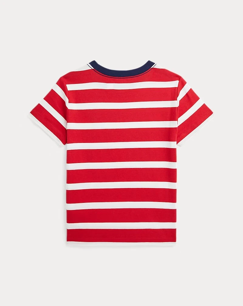 Футболка на дитину Polo Ralph Lauren в смужку 1159842072 — фото 3