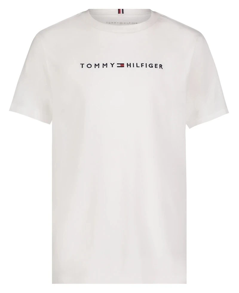 Дитяча футболка Tommy Hilfiger з вишитим логотипом 1159842775 — фото 1