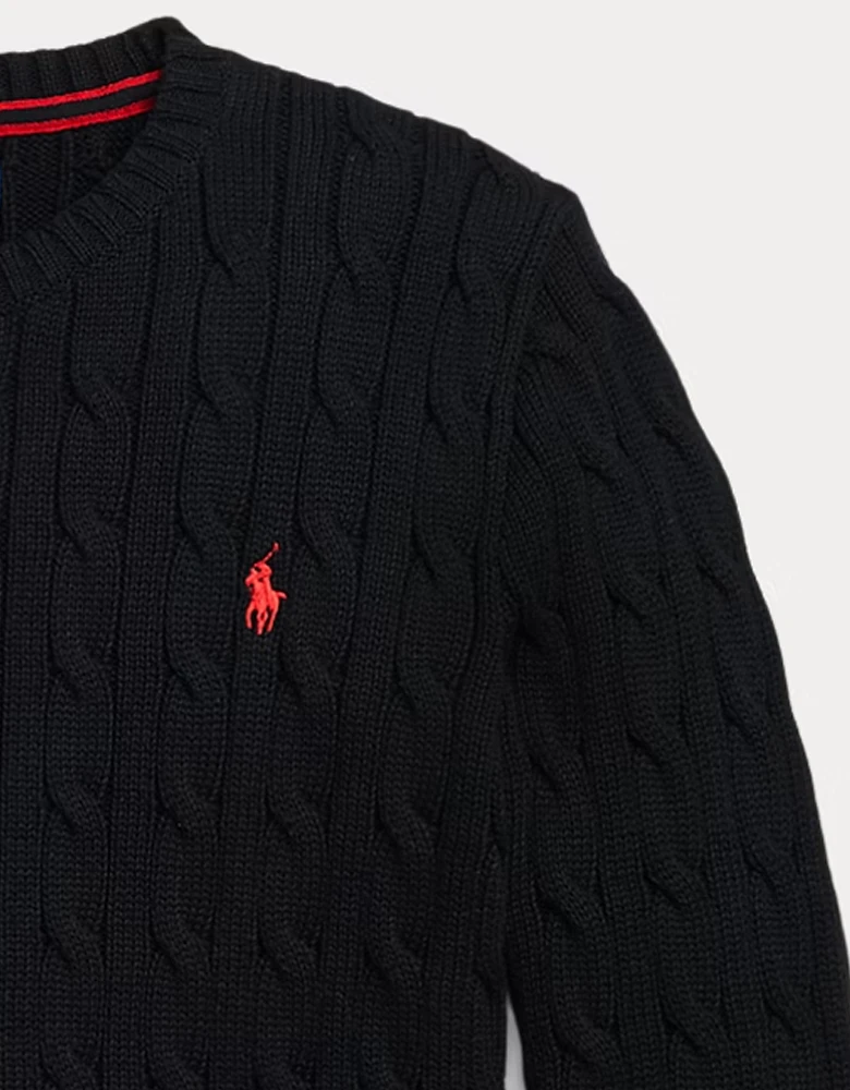 В'язаний светр для хлопчика Polo Ralph Lauren з логотипом 1159843208 — фото 5