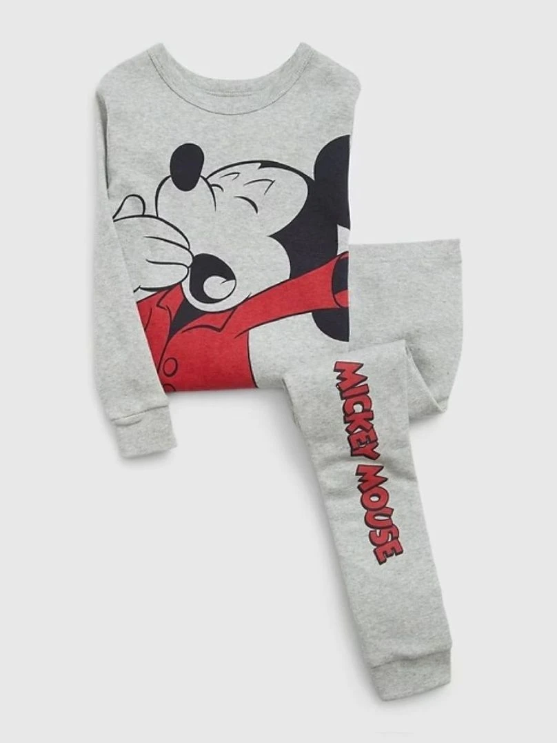 Дитяча піжама Mickey Mouse GAP лонгслів та штани 1159843763 — фото 1