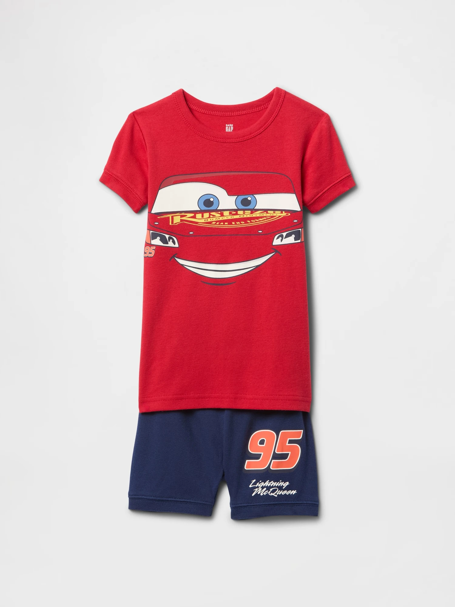 Дитяча піжама Disney Cars GAP футболка та шорти 1159844564 — фото 1