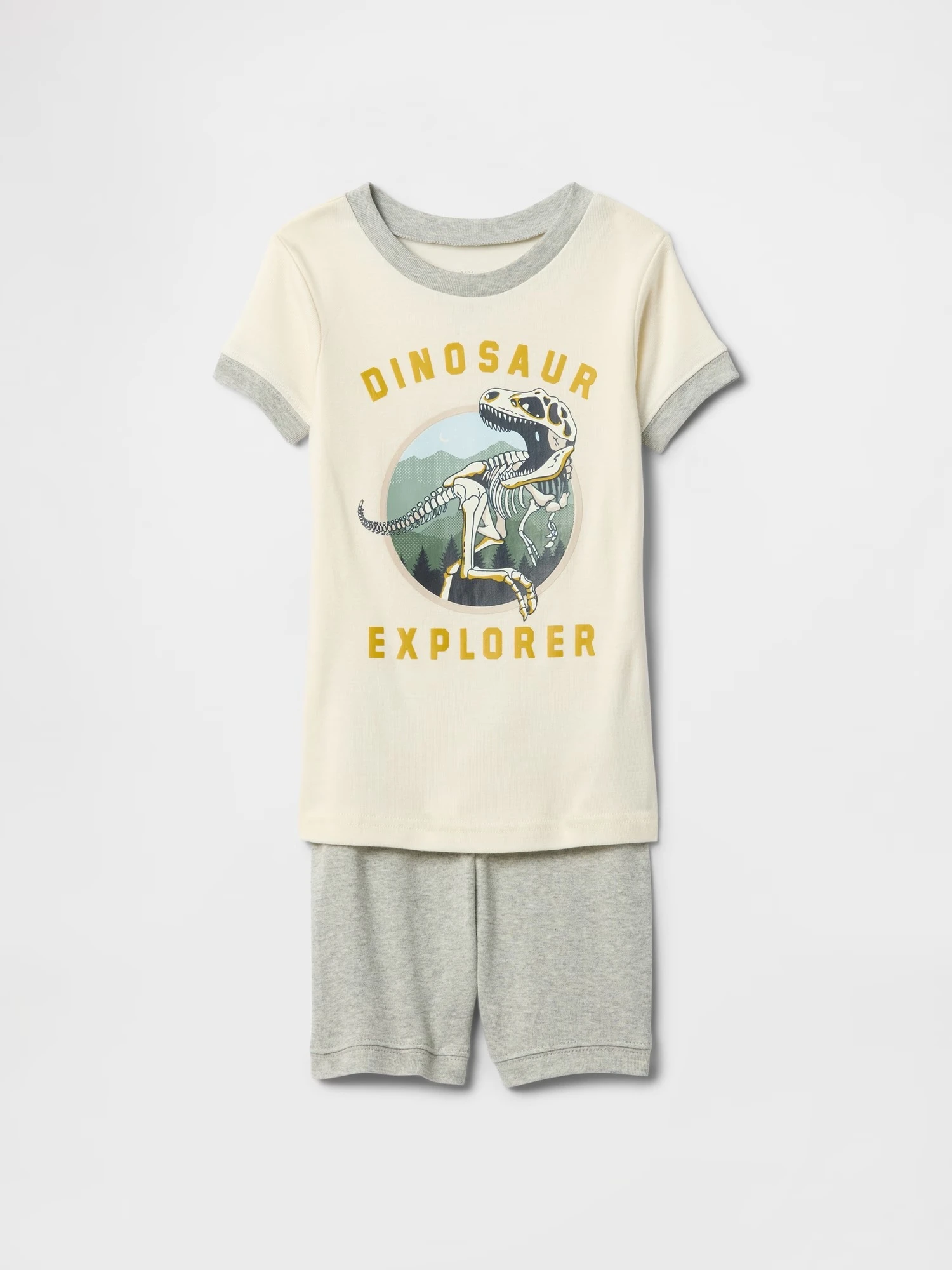 Дитяча піжама Dino Explorer GAP футболка та шорти 1159846069 — фото 1