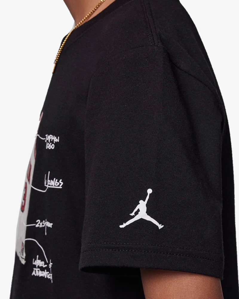 Дитяча футболка з принтом Nike Jordan 1159848609 — фото 6