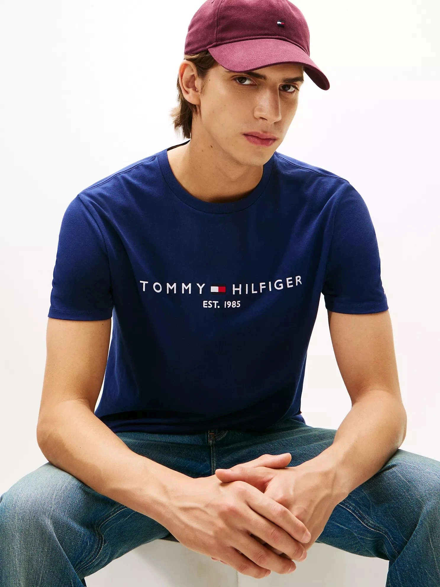 Жіноча футболка Tommy Hilfiger з вишитим логотипом 1159851228 — фото 4
