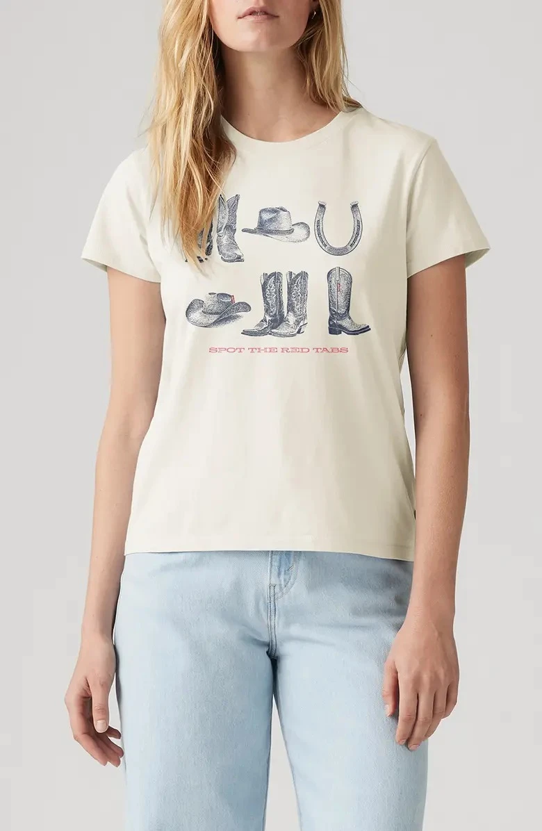 Жіноча футболка Levi's з принтом 1159852529 — фото 6
