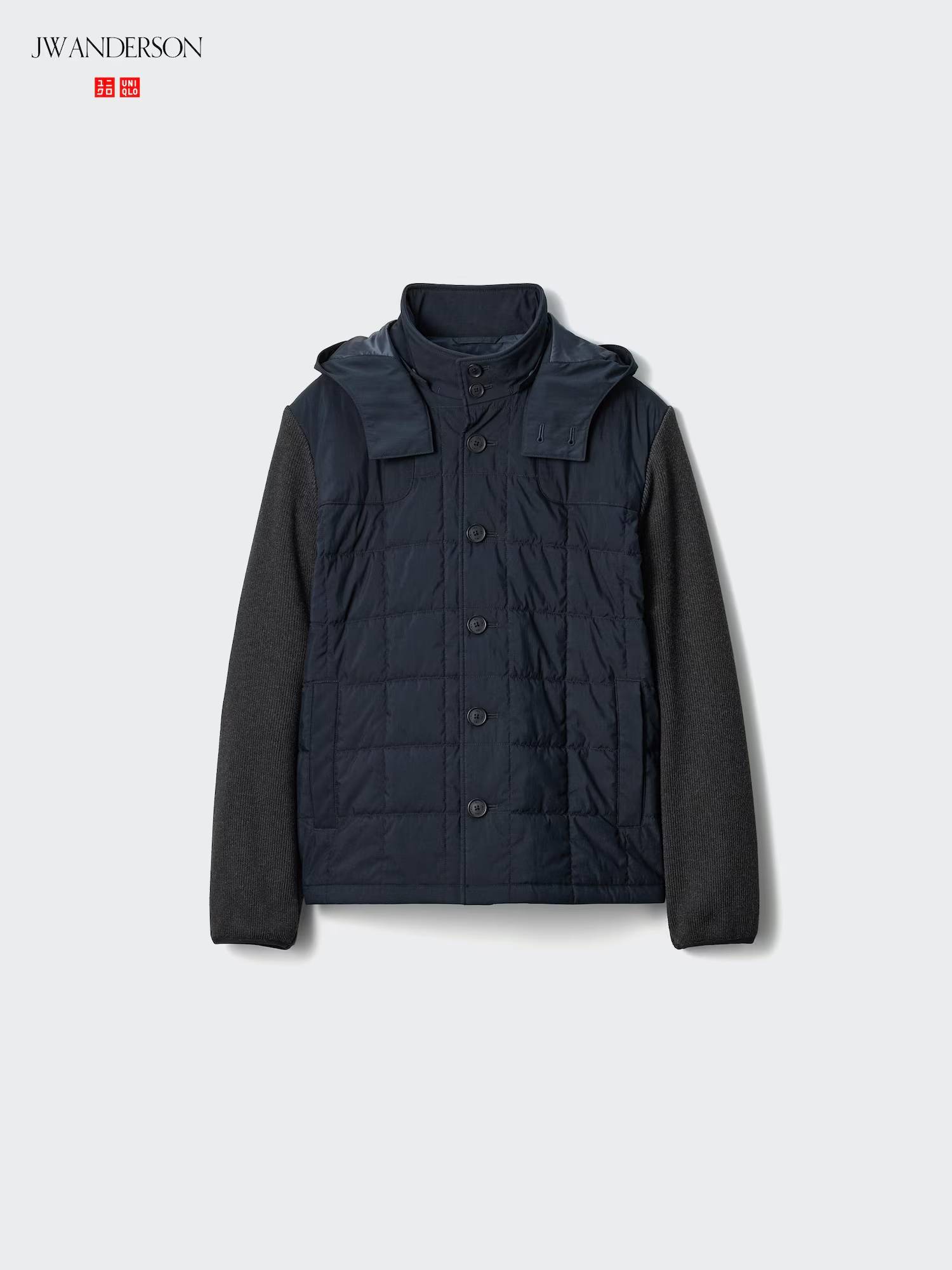 Комбінована стьобана куртка JW ANDERSON and UNIQLO 1159853070 — фото 4
