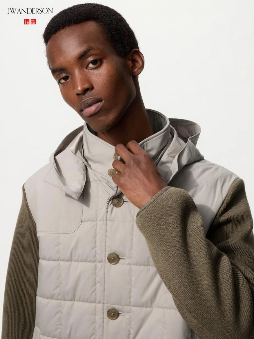 Комбінована стьобана куртка JW ANDERSON and UNIQLO 1159854459 — фото 3