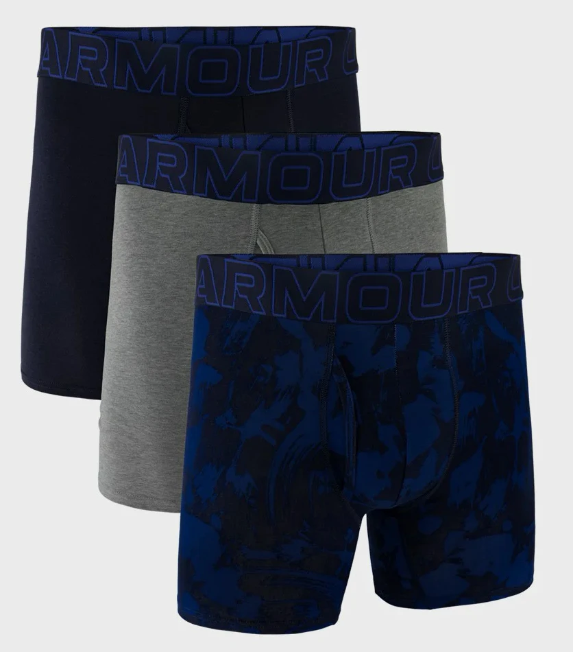 Труси-боксерки чоловічі Under Armour Ua M Perf Cotton Nov 6In (1383890-400) — фото 1