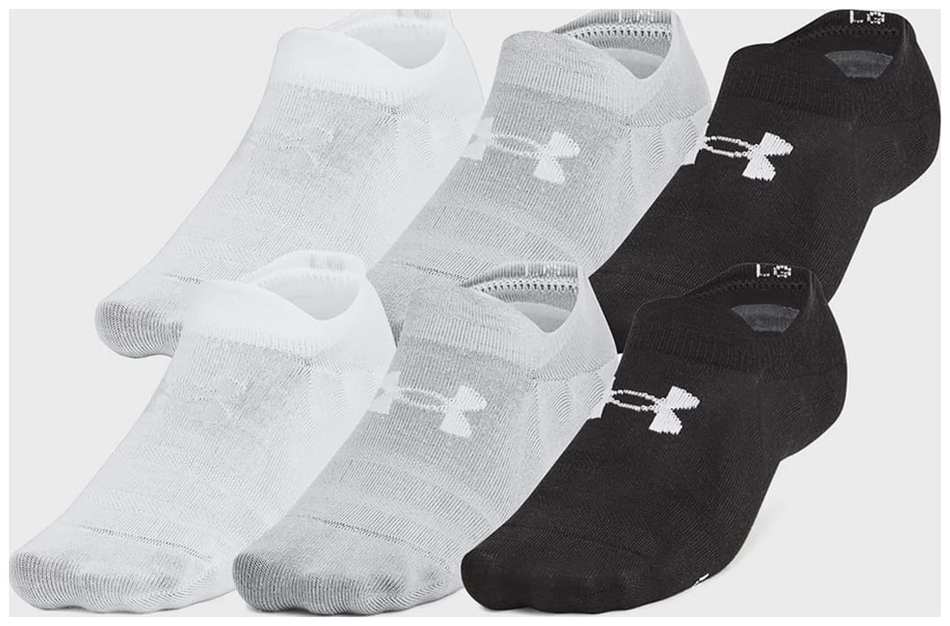 Шкарпетки Under Armour Essential 6-Pack Ultra Low (1386240-002) — фото 1