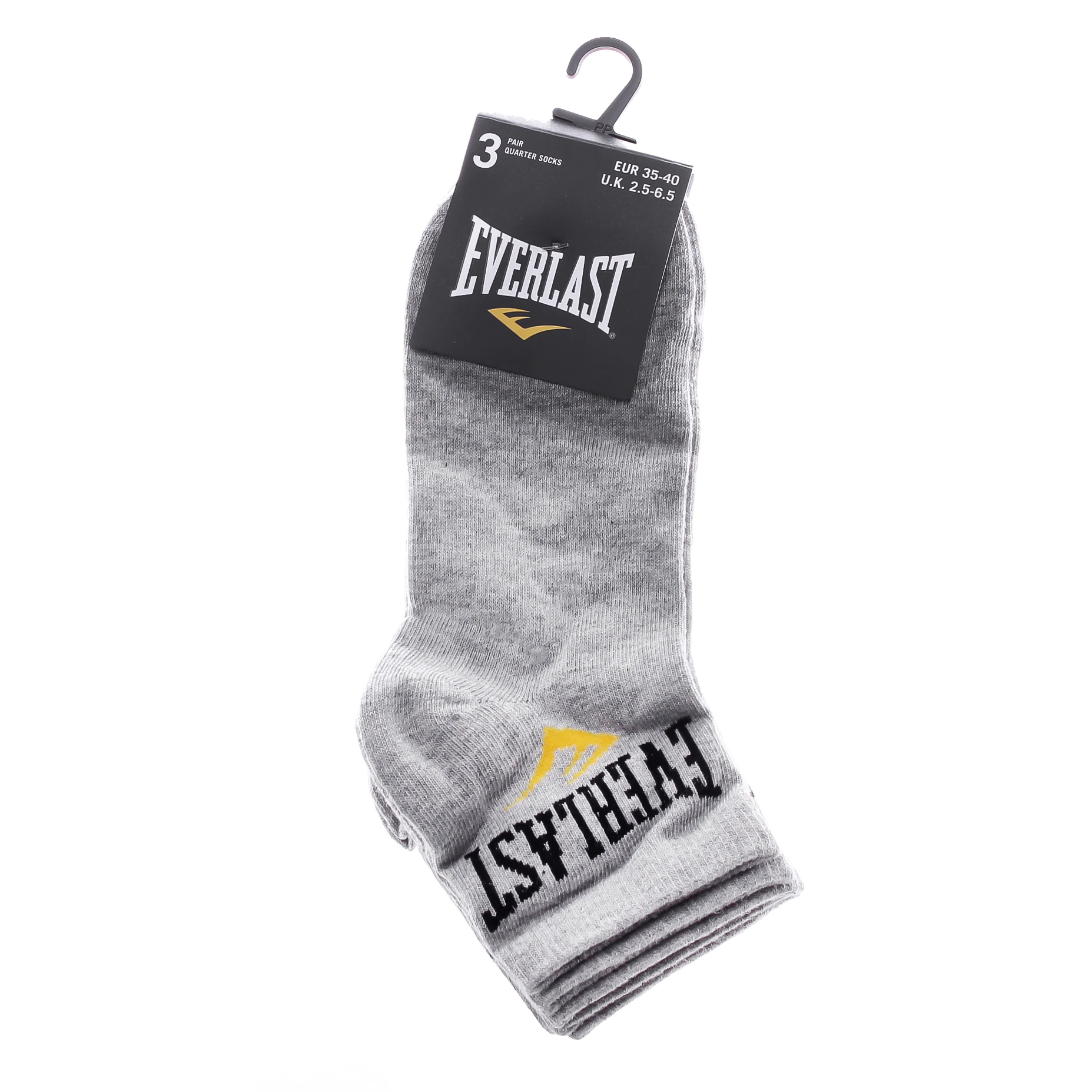 Шкарпетки Everlast QUARTER SOCKS 3 PAIR — фото 5