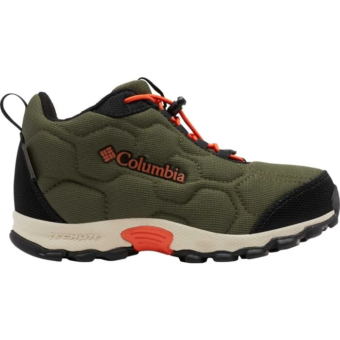 Підліткові черевики Big Kids' Firecamp™ Mid Waterproof Shoe 1862911383 Columbia 2 (33) Хакі — фото 1