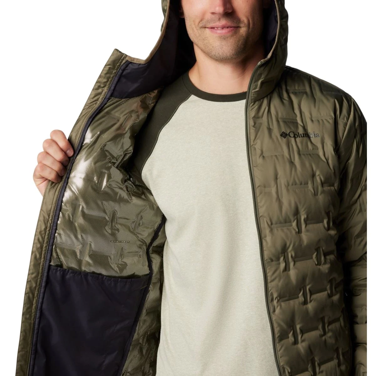 Куртка чоловіча Columbia Delta Ridge™ Ii Down Hooded Jacket (2086222397) — фото 9