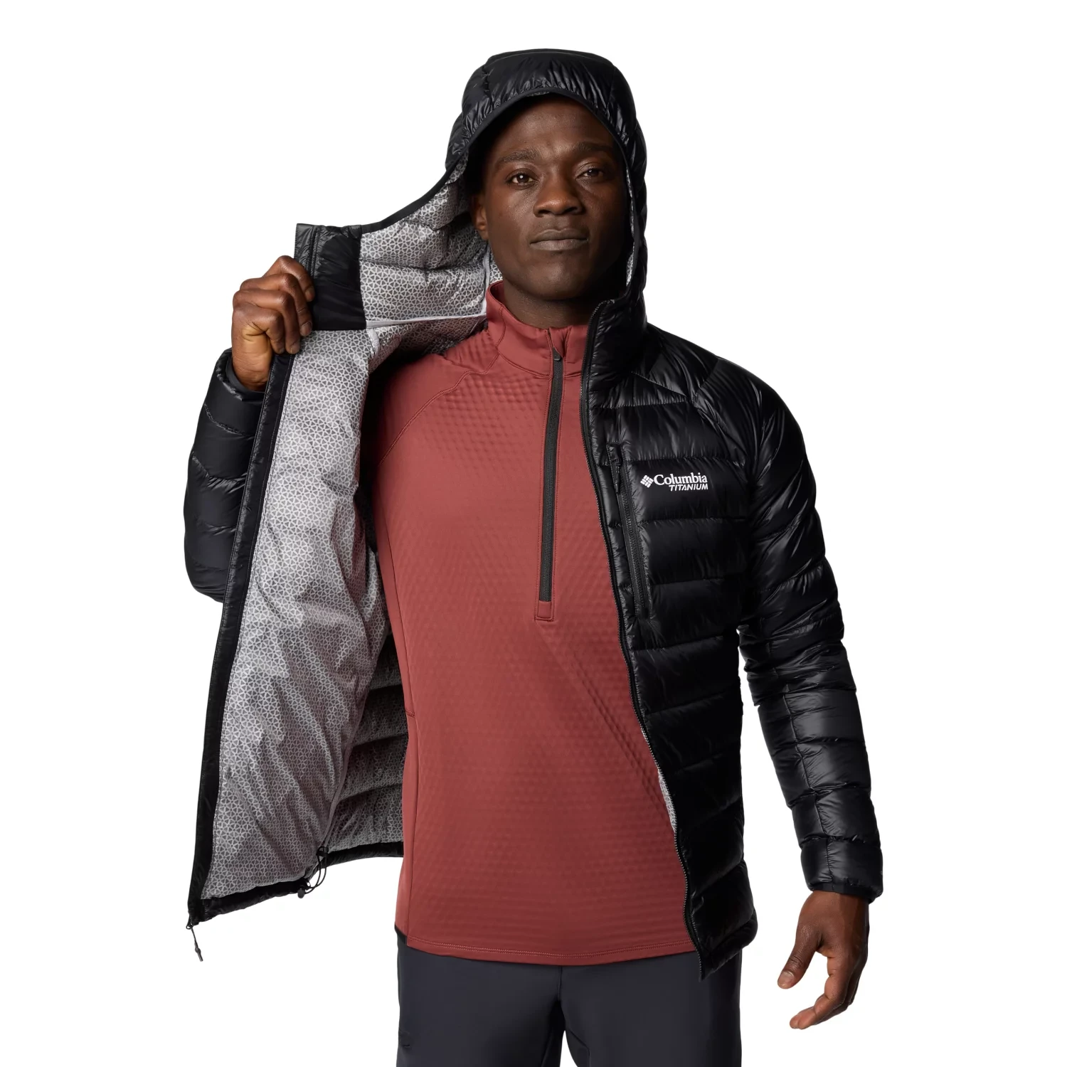 Куртка чоловіча Columbia Arctic Crest Down Hooded Jacket (2088774010) — фото 4