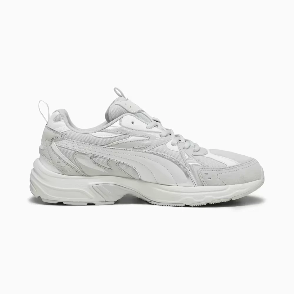 Кросівки Unisex Milenio Tech Suede 39348902 Puma 10 (44,5) Сірий — фото 3