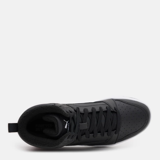 Черевики підліткові Puma Rebound V6 Mid WTR Jr 39468501 Puma 4,5 (37,5) Чорний — фото 6